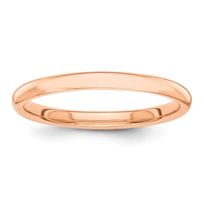 Goldia Rings Solid 18K Yellow Gold Rose Gold Polished 2mm MensWomens Wedding Band Ring Size 4 Goldia Rings Solid 18K Yellow Gold Rose Gold Polished 2mm MensWomens Wedding Band Ring Size 4