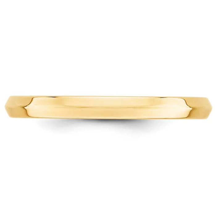 Rings Goldia Solid 10K Yellow Gold 25mm Knife Edge Comfort Fit MensWomens Wedding Band Ring Size 9 Rings Goldia Solid 10K Yellow Gold 25mm Knife Edge Comfort Fit MensWomens Wedding Band Ring Size 9