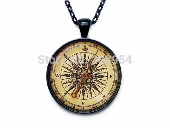 ART PRINT Steampunk Chain Art Pendant Necklace for Women sparklingselections Necklaces ART PRINT Steampunk Chain Art Pendant Necklace for Women sparklingselections Necklaces