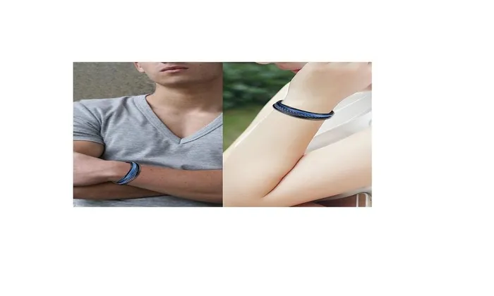 Bracelets sparklingselections Fashion Blue Multilayer Leather Bracelet For Unisex Bracelets sparklingselections Fashion Blue Multilayer Leather Bracelet For Unisex