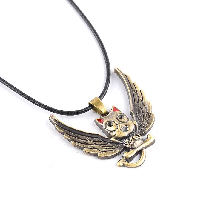 sparklingselections Necklaces Fairy Tail Bronze Alloy Owl Necklace for Women
