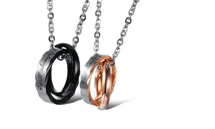 sparklingselections Titanium Stainless Steel Pendant For Women Necklaces