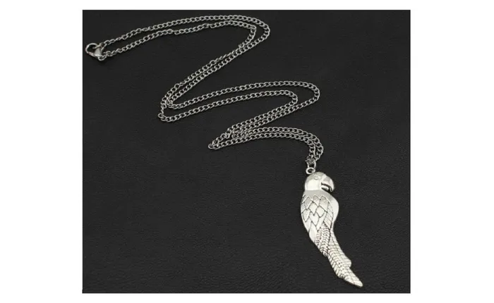 Women Jewelry Vintage Silver Parrot Pendant Necklace sparklingselections Necklaces Women Jewelry Vintage Silver Parrot Pendant Necklace sparklingselections Necklaces