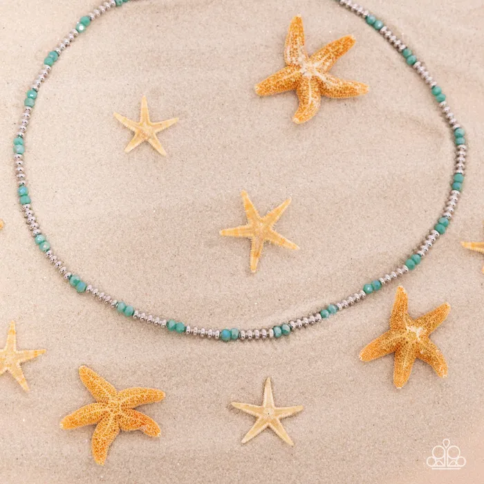 Bemused Basic Green Necklace Jewelry by Bretta Paparazzi Accessories Necklaces