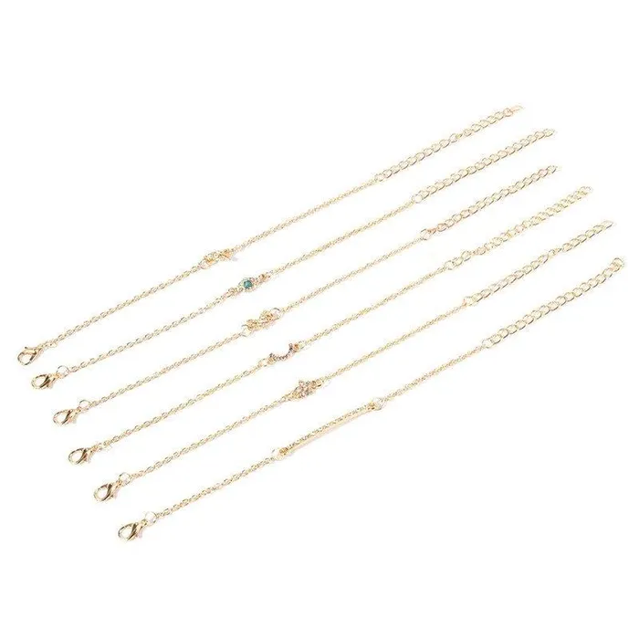 Bracelets Ellie Sage Positive Vibes Bracelet Stack