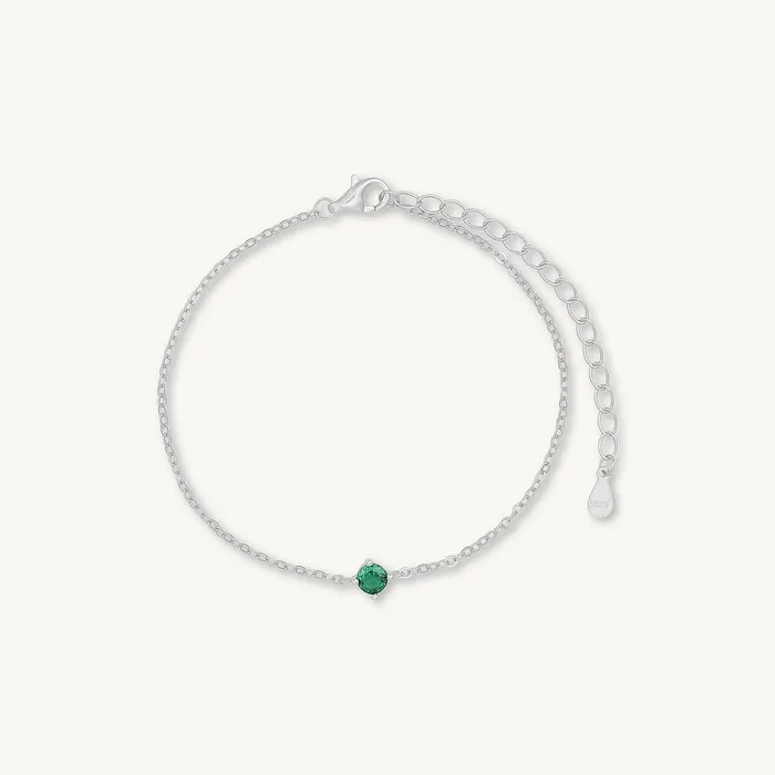 Camile Stone Bracelets Classic Birthstone Bracelet May