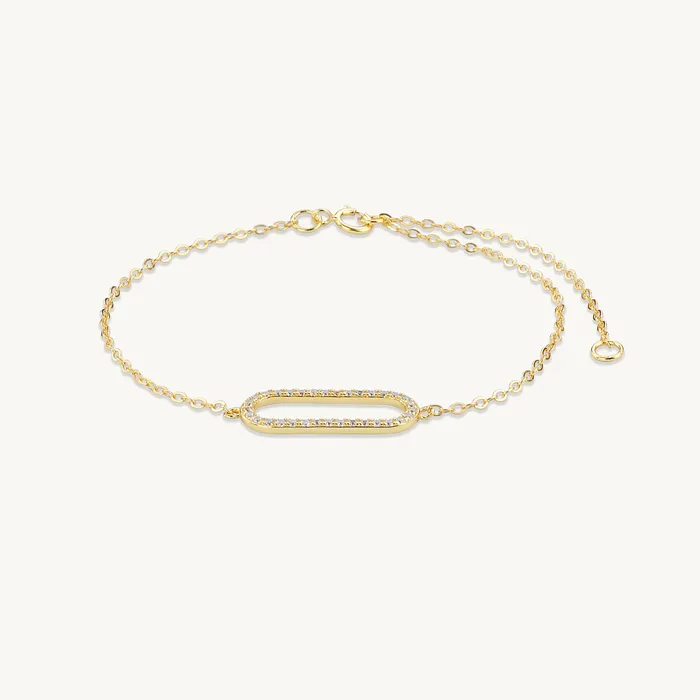 Camile Stone Bracelets Curved Bar Sapphire Bracelet Camile Stone Bracelets Curved Bar Sapphire Bracelet