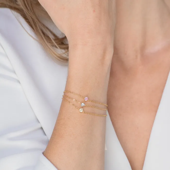 Classic Birthstone Bracelet October Camile Stone Bracelets