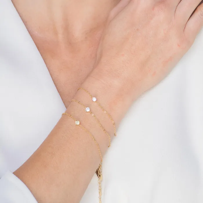 Classic Birthstone Bracelet October Camile Stone Bracelets