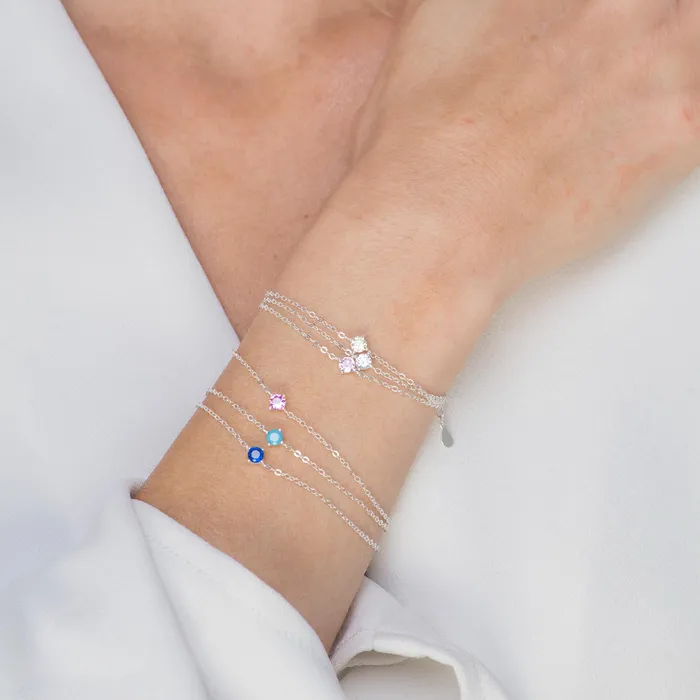 Classic Birthstone Bracelet October Camile Stone Bracelets
