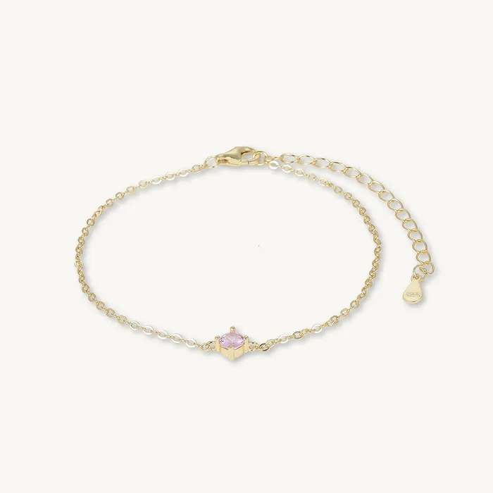 Classic Birthstone Bracelet October Camile Stone Bracelets