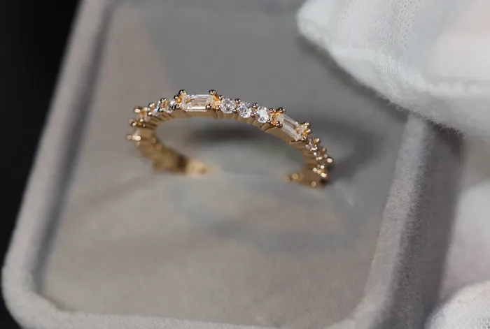 My Store Rings Gold Diamond Ring Womens Gold Engagement Ring Womens Gold Wedding Ring Eternity Ring