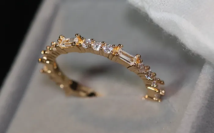 My Store Rings Gold Diamond Ring Womens Gold Engagement Ring Womens Gold Wedding Ring Eternity Ring