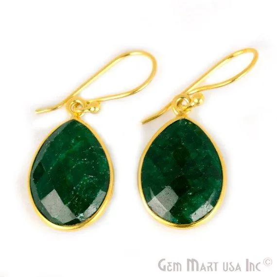 Pear Shape 12x16mm Gold Plated Gemstone Hook Earrings Pick your Gemstone 900021 GemMartUSA Earrings Pear Shape 12x16mm Gold Plated Gemstone Hook Earrings Pick your Gemstone 900021 GemMartUSA Earrings