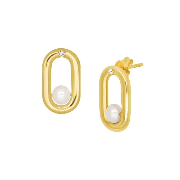 Pin Pearl Earring acemijewelry Earrings
